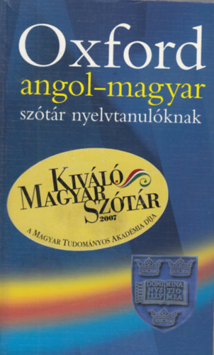 Oxford angol-magyar sz�t�r nyelvtanul�knak