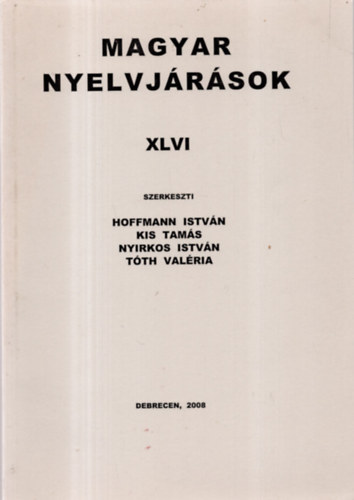 Magyar nyelvjrsok XLVI