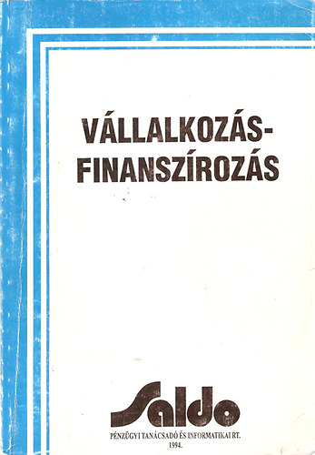 V�llalkoz�sfinansz�roz�s