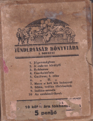 T�nd�rv�s�r k�nyvt�ra I. sorozat (10 db. f�zet, tokban)
