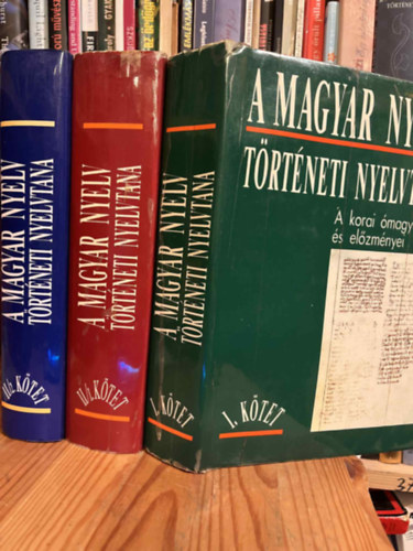 A magyar nyelv t�rt�neti nyelvtana I. - II/1 - II/2.