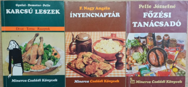 3 db a Minerva Csaldi Knyvek sorozatbl: Karcs leszek - Fzsi tancsad - nyencnaptr