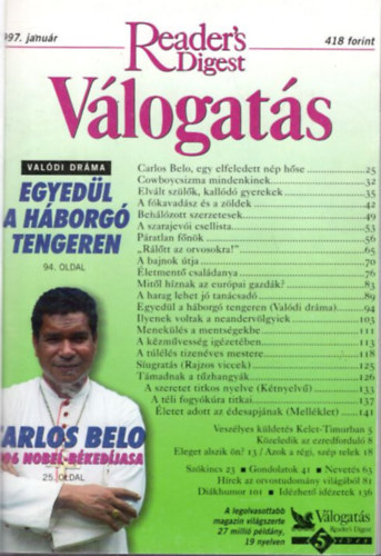 Reader's digest jsgok 1997. teljes vfolyam ( kt ktetbe ktve )