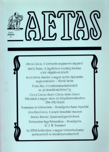 Aetas Trtnettudomnyi folyirat  1993/4.