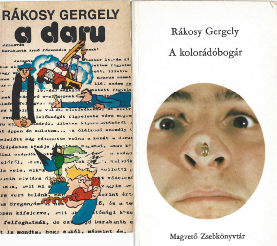 2 db k�nyv, A daru, A kolor�d�bog�r