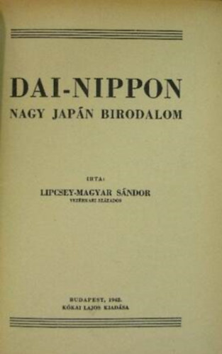 Dai-Nippon: Nagy Japn birodalom
