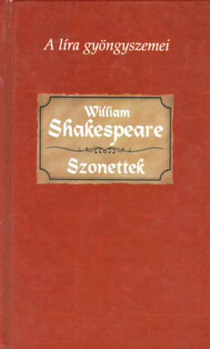 William Shakespeare szonettek