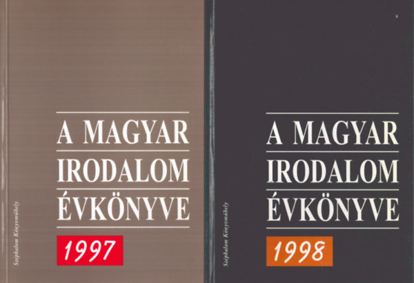 A magyar irodalom vknyve 1997 s 1998 (2 db)