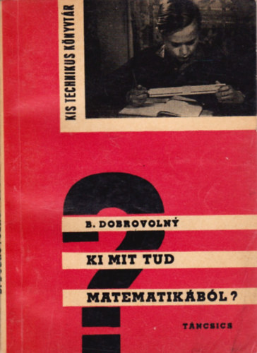 Ki mit tud matematikbl?