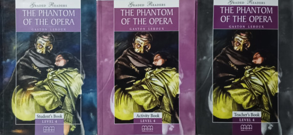 Graded Readers:  The Phantom of the Opera - Student's Book +  Activity Book + Teacher's Book  Level 4 (3 m)