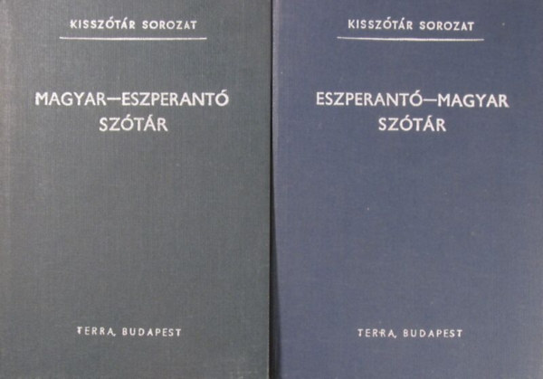 Magyar-eszperant / eszperant-magyar sztr