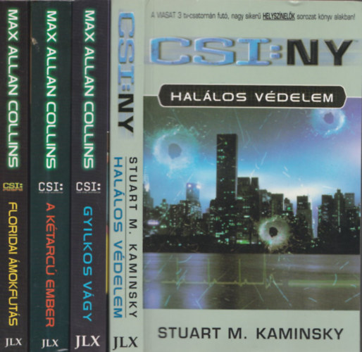 4db CSI:Helysznelk - Floridai mokfuts + Gyilkos vgy + A ktarc ember + Hallos vdelem