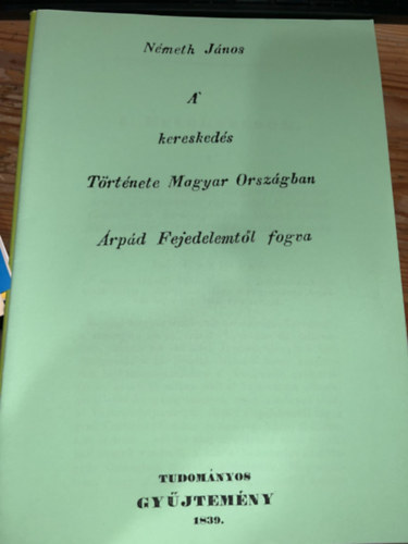 Nmeth Jnos - Tudomnyos Gyjtemny 1839