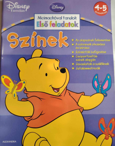 Szab Lea  (szerk.) - Sznek - Micimackval tanulok (els feladatok)