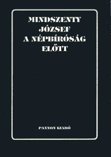 Mindszenty Jzsef a npbrsg eltt