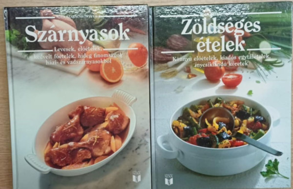 2 db a Nova Szakcsknyvek sorozatbl: Zldsges telek - Szrnyasok