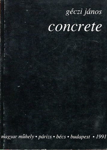 Gczi Jnos - Concrete