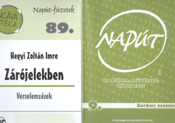 Napt 9. 2014. november + Napt -fzetek 89.