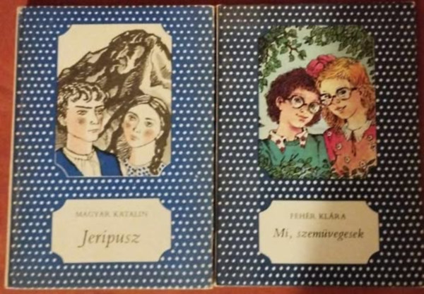 2db Pttys knyv: Jeripusz+Mi, szemvegesek