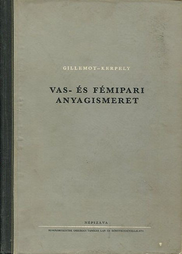 Vas- �s F�mipari anyagismeret