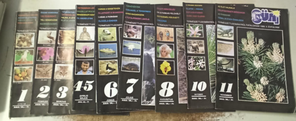 Sni magazin 1990 vfolyam: 1 +2 +3 +4-5 +6 +7 +8 +10 +11 (hinyzik 9,12 szmok)