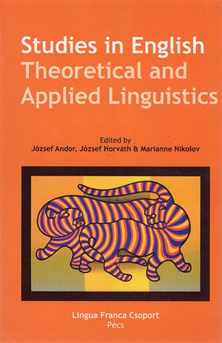 Studies in english - Theoretical and applied linguistics