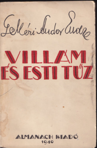 Gellri Andor Endre - Villm s esti tz