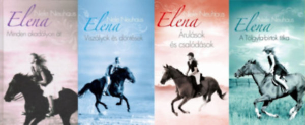 Elena sorozat 1-4. (Minden akadlyon t, Viszlyok s dntsek, rulsok s csaldsok, A tlgyfabirtok titka)