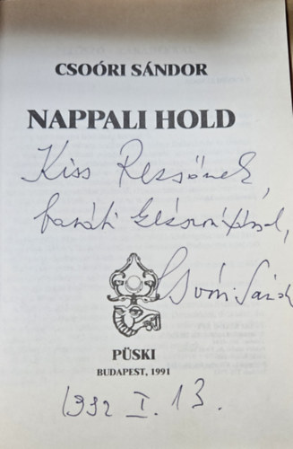 Nappali hold (dedik�lt)