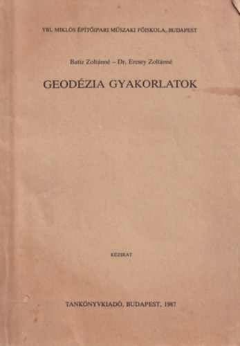 Geod�zia gyakorlatok