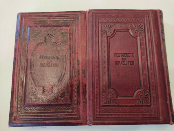 Festgebete der Israeliten (IV. �s VII. k�tet