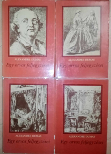 Pr Judit  Alexandre Dumas (szerk.), Antal Lszl (ford.) - Egy orvos feljegyzsei 1-4. (Joseph Balsamo) - Antal Lszl fordtsban