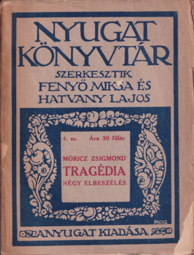 Tragdia (Nyugat Knyvtr) (I. kiads)
