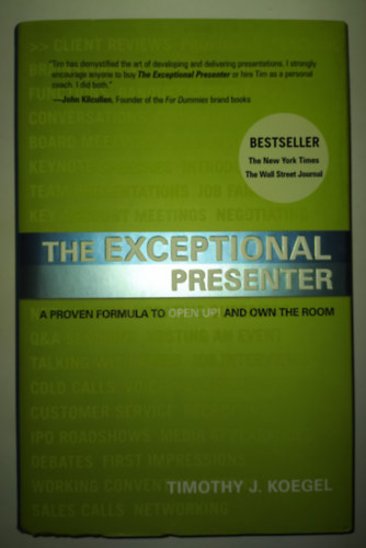 The exceptional presenter - A proven formula to open up! and own the room - BESTSELLER