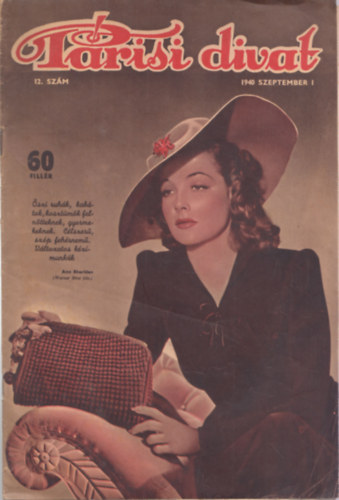 Prisi divat 1940 szeptember 1. (12. szm)