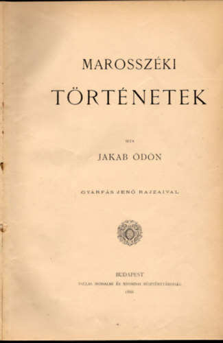 Marosszki trtnetek