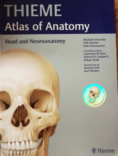 Libri Antikvár Könyv: Thieme Atlas Of Anatomy - Head And Neuroanatomy ...