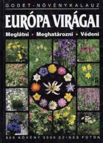 Eurpa virgai - Megltni, Meghatrozni, Vdeni - Godet-nvnykalauz. 800 nvny 3000 sznes fotn/Lgyszrak