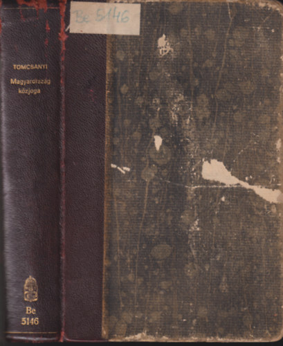 Tomcs�nyi M�ric - Magyarorsz�g k�zjoga