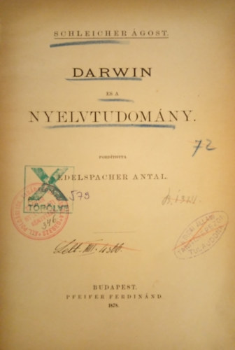 Darwin s a nyelvtudomny