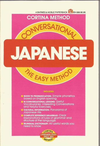 Conversational Japanese (Japn trsalgs - japn-angol nyelvknyv)