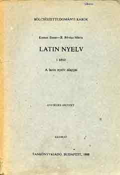 Latin nyelv I-II.