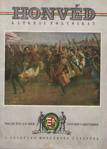 Honv�d - Katonia foly�irat 1948. III. �vf. 8-9. sz�m augusztus-szeptember