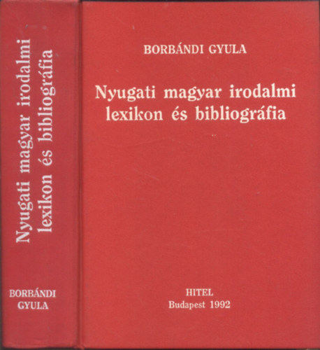 Nyugati magyar irodalmi lexikon �s bibliogr�fia