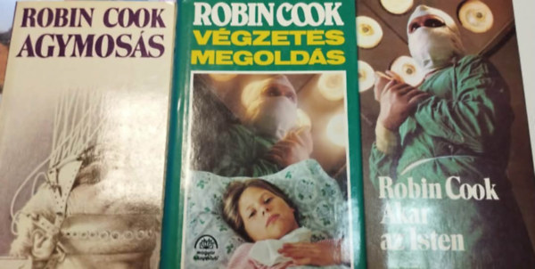 3db. Robin Cook reg�ny: V�gzetes megold�s, Agymos�s,Ak�r az isten