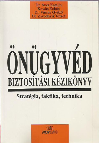 ngyvd - Biztostsi kziknyv