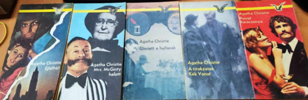 5 db Agatha Christie krimi