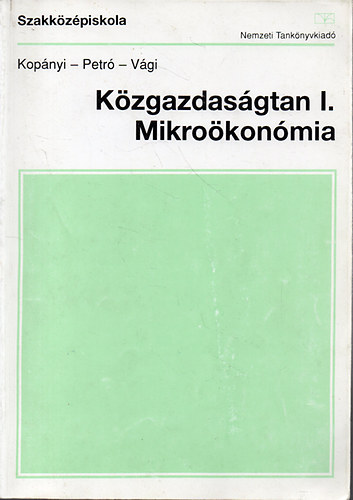 Kopnyi; Petr; Vgi - Kzgazdasgtan I.: Mikrokonmia