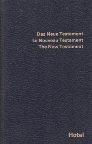 Das neue testament-Le nouveau testament-The new testament