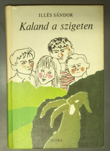 Kaland a szigeten - Illusztr�lt kiad�s M�sz�ros M�rta rajzaival